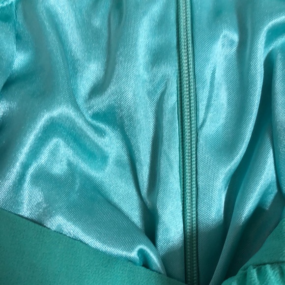 Chiffon Skirt - teal/aqua colour - Picture 5 of 6